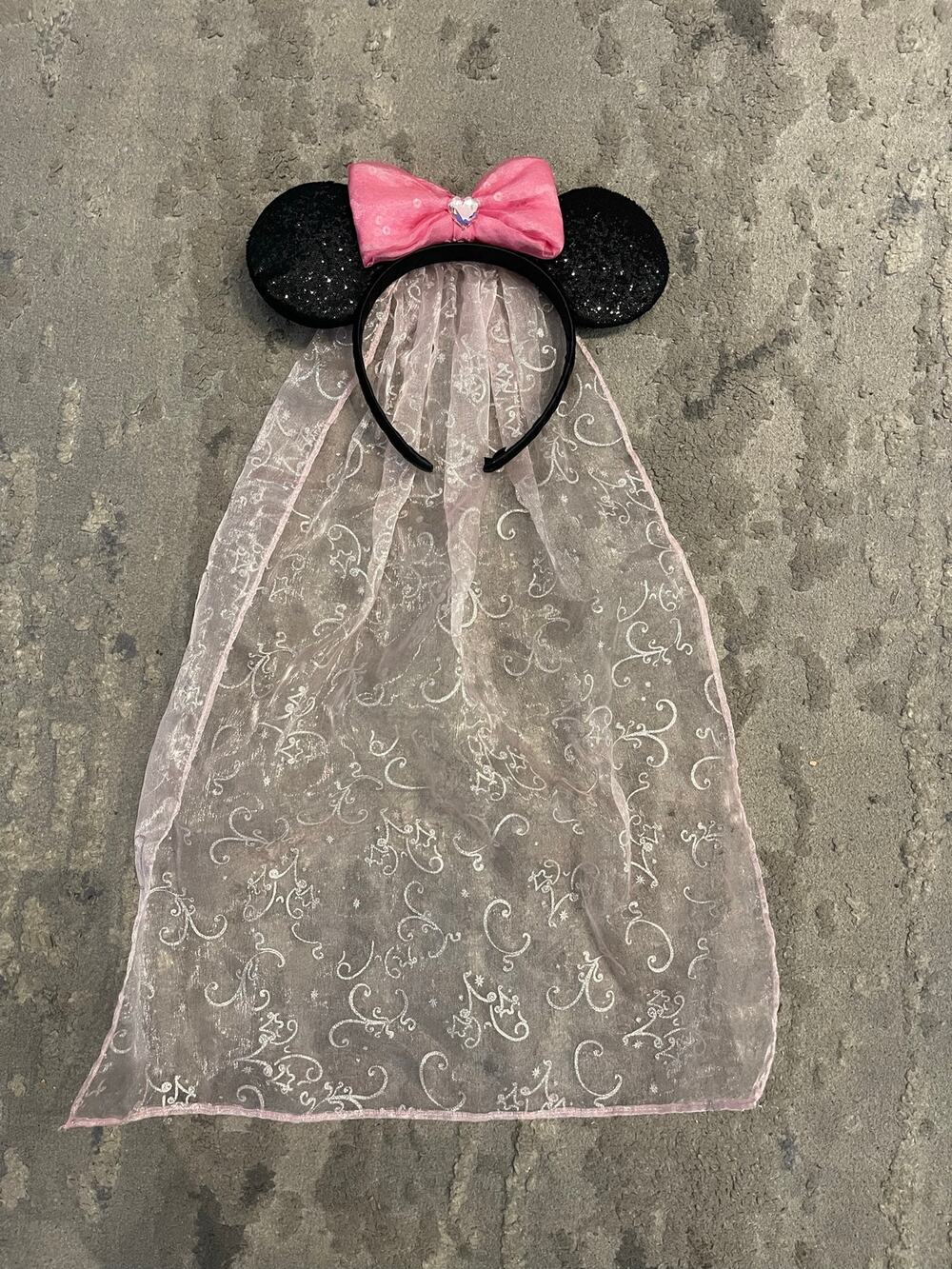 Disney Minnie Bride Ears Headband